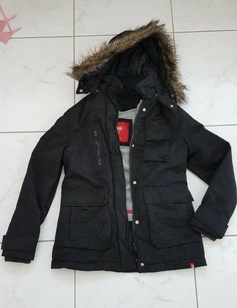 Esprit Winter Parka Gr. XS Schwarz