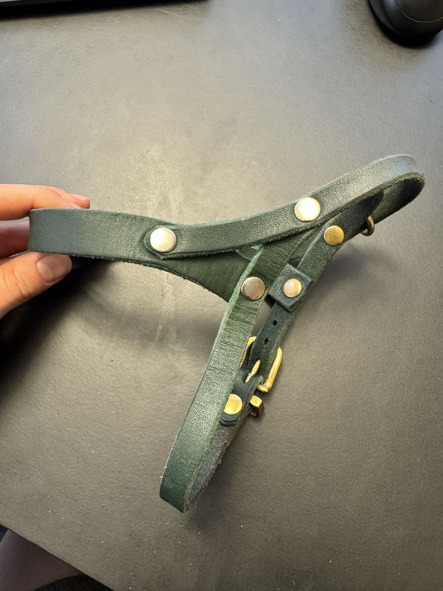 Guinzagli & Collari: Molly & Stitch XS dog harness LEDER HUNDE GESCHIRR – Usato da Zürich venduto da gva_r9gs 2