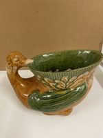 Chinesische Tasse/Krug mit Sancai Glasur
