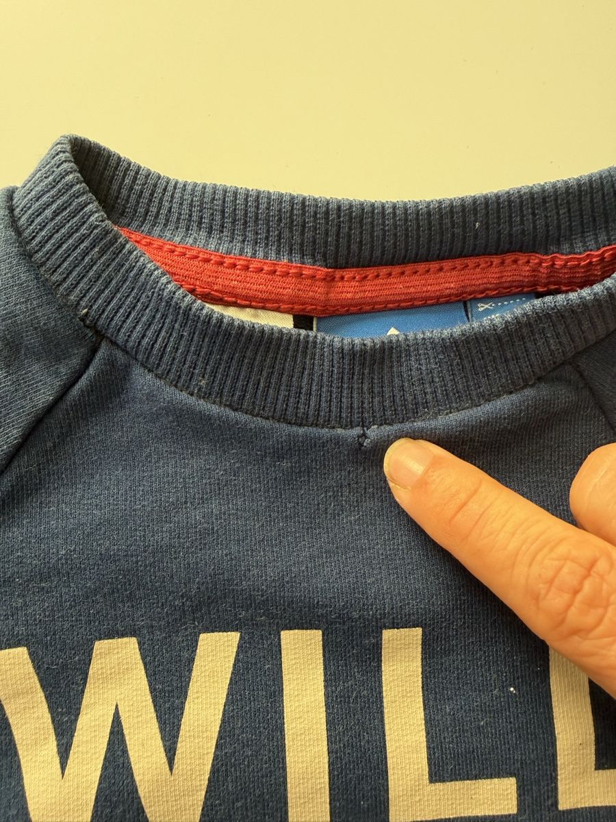 Adidas Pullover & Sweatshirts: Blauer, cooler Adidaspullover (98) – Gebraucht aus Zürich von Riiinchen 4