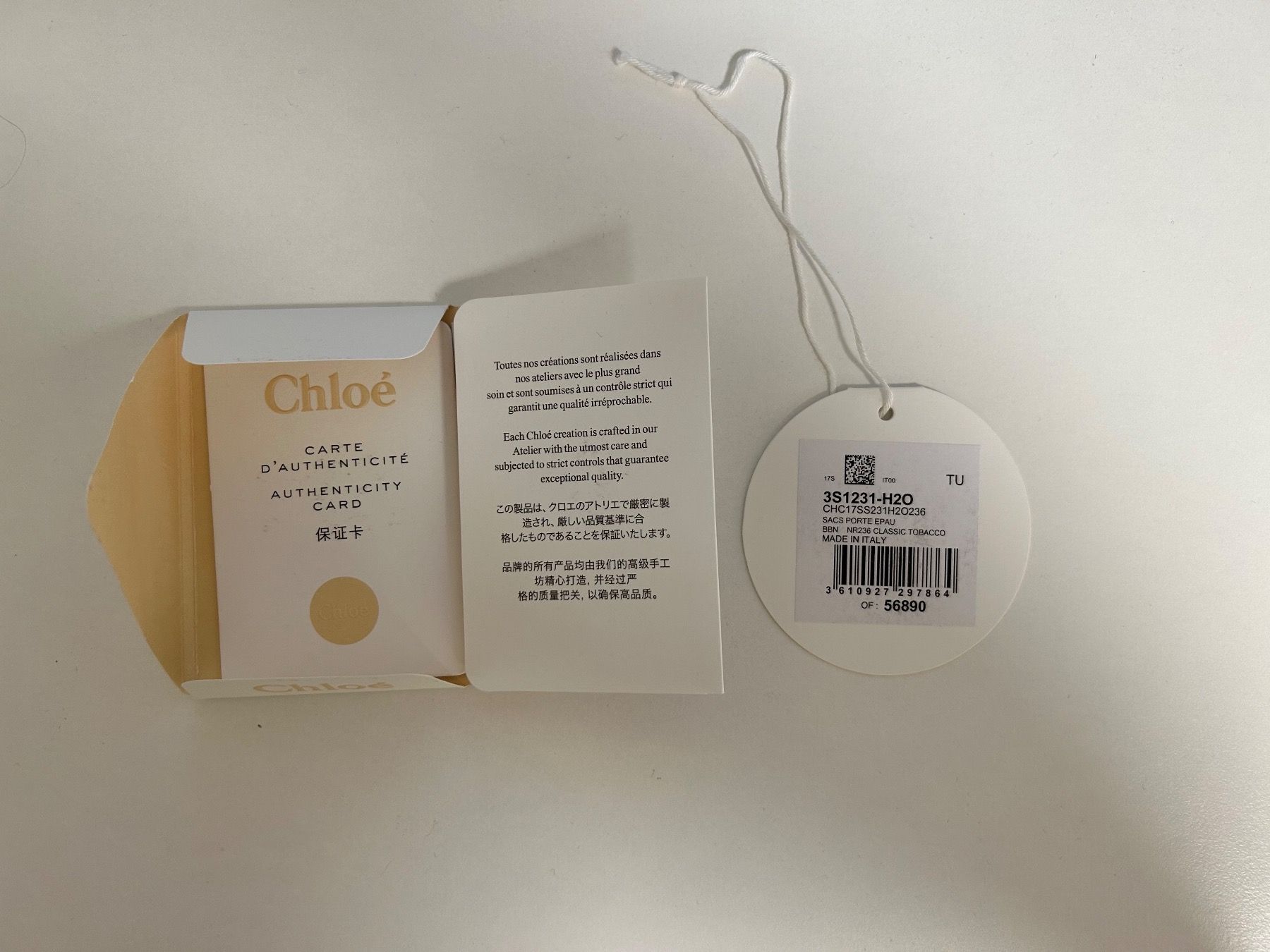 Chloé Borse da donna: Chloé Faye Tasche – Usato da Zürich venduto da klapezu 6
