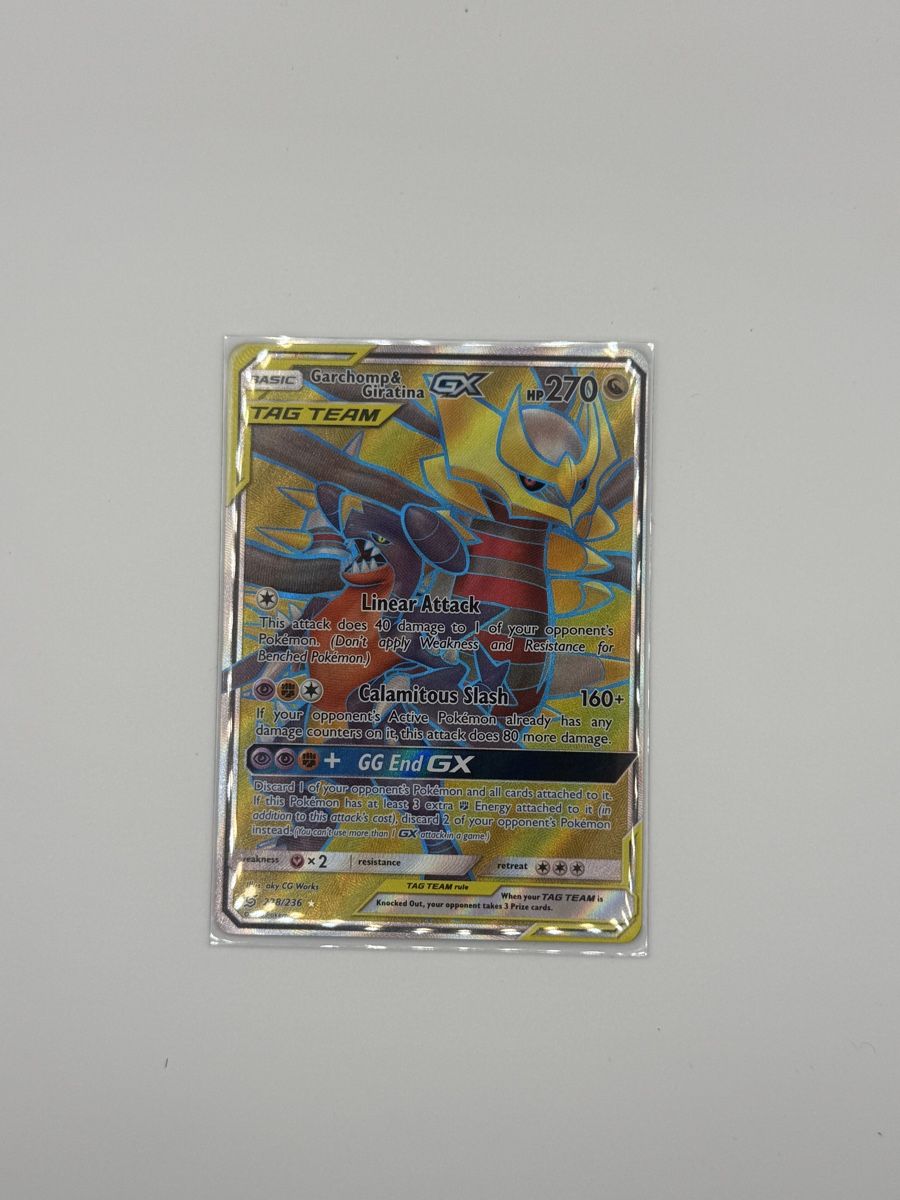 Cartoline: Garchomp & Giratina GX Tag Team – Nuovo (secondo la descrizione) da Dietikon venduto da HIVE-Games