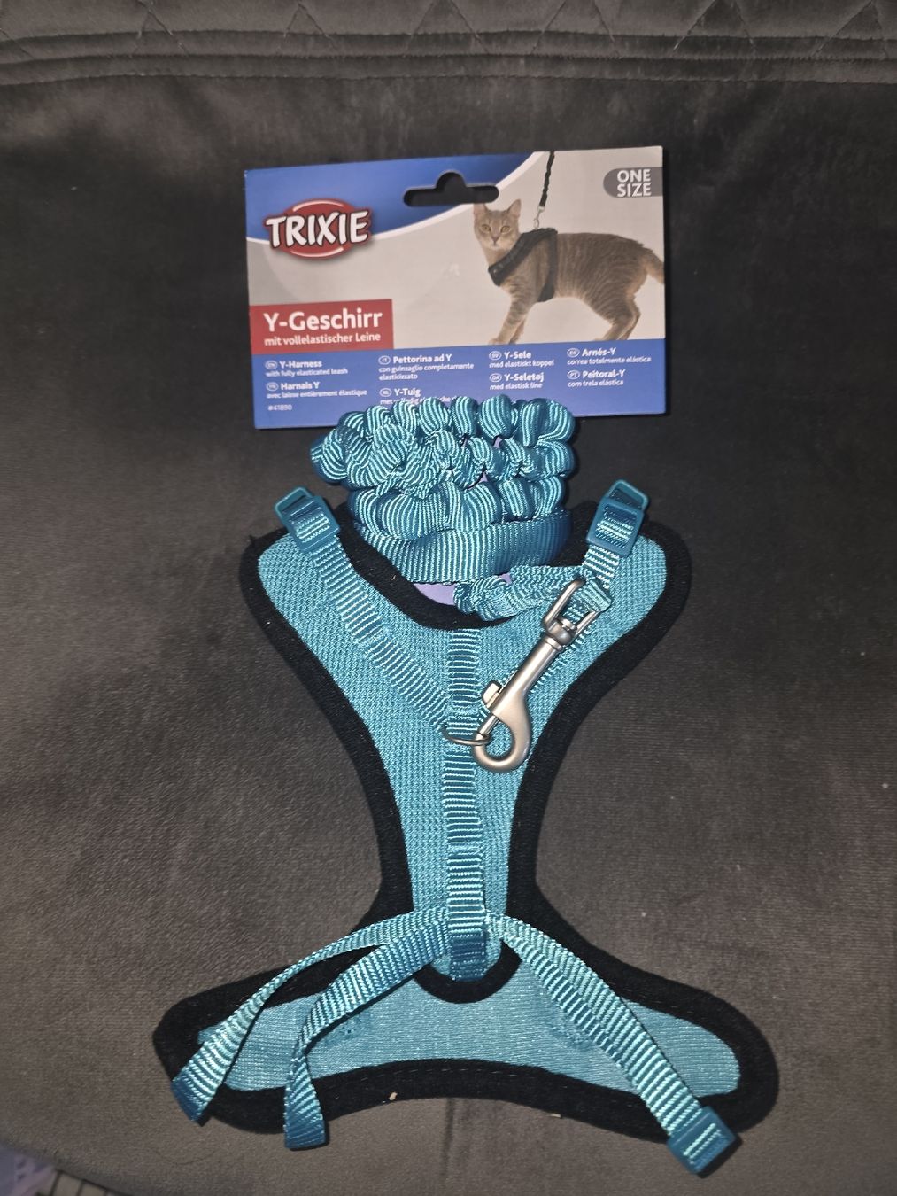 Trixie Leine & Halsband: Harnais Trixie pour chat neuf avec laisse élastique – Neu und originalverpackt aus Renens VD von jose26