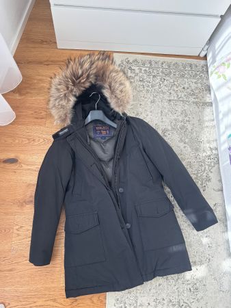 NEW Woolrich Parka Coat size S in black NP:995.-