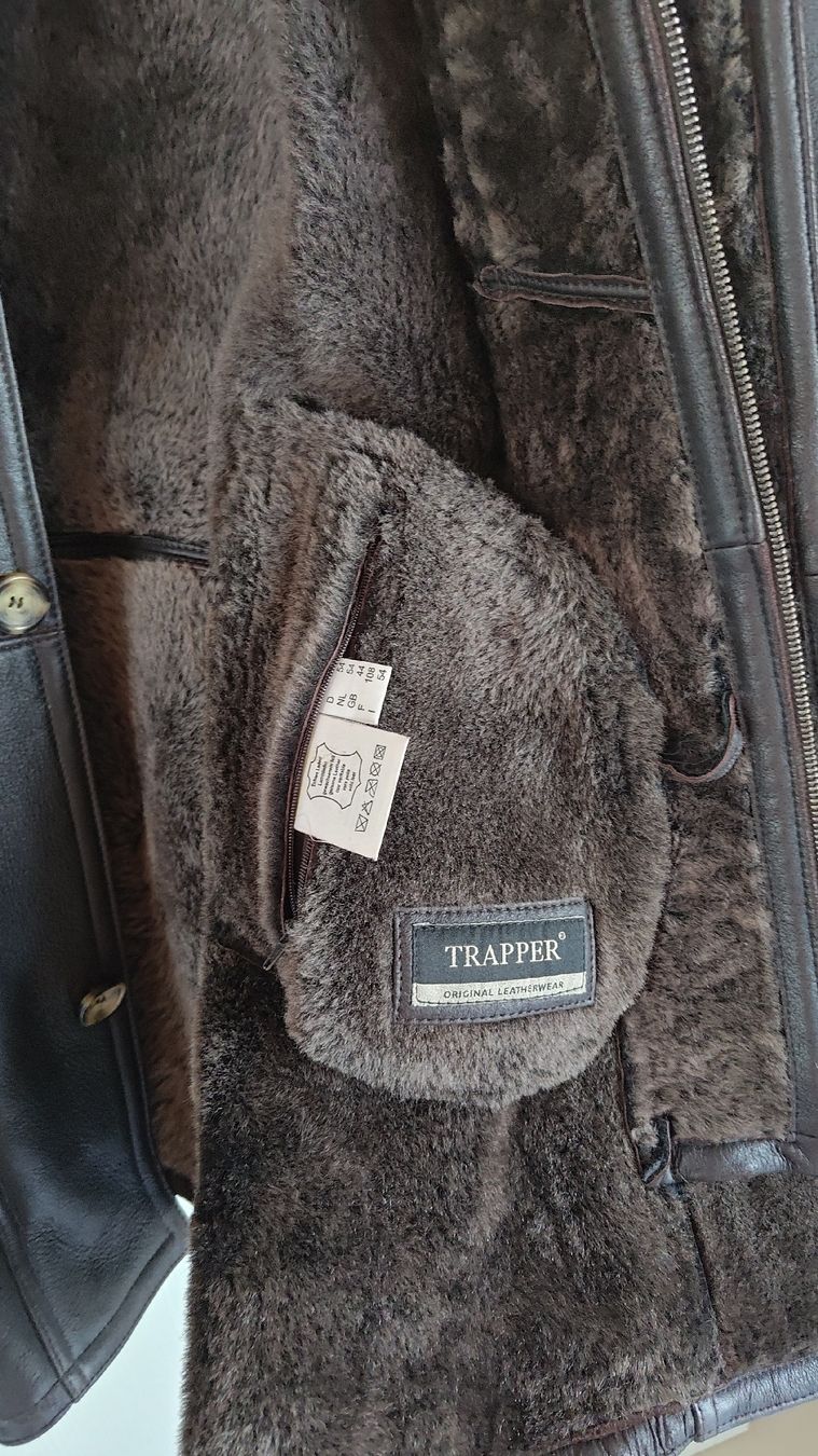 Giacche: Lederjacke Braun Gr. 54 / Lammnappa – Nuovo (secondo la descrizione) da Illnau venduto da Sefan 5