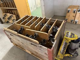 12 Stk Möbelhund Transportwagen Plattformwagen