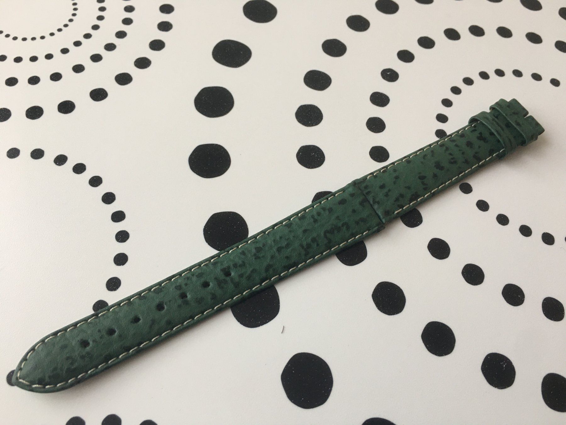 Bracciali & Braccialetti: ZENITH ORIGINAL - BRACELET CUIR - VERT - 18 MM - NEW !!! – Nuovo (secondo la descrizione) da Epalinges venduto da dream-watch 3
