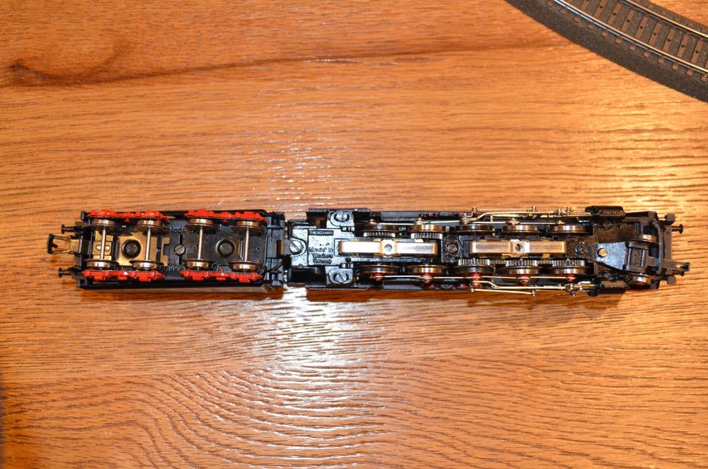 Locomotive Diesel Allemande Lima BR 288 – Avec Deux Wagons Camouflage (coffret 9704), Occasion