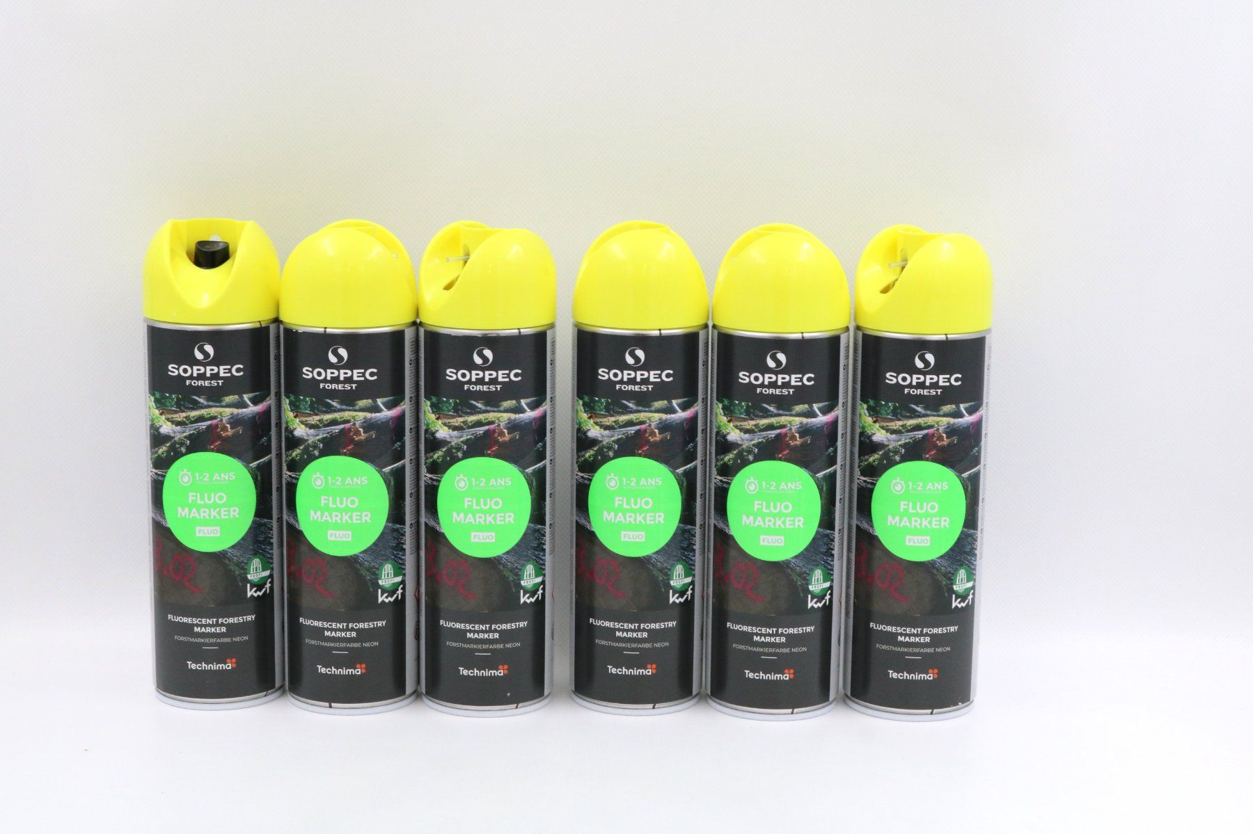 Colori: 6x SOPPEC Fluo-Marker, gelb (20855) – Nuovo (secondo la descrizione) da Zürich venduto da fundsachenverkauf