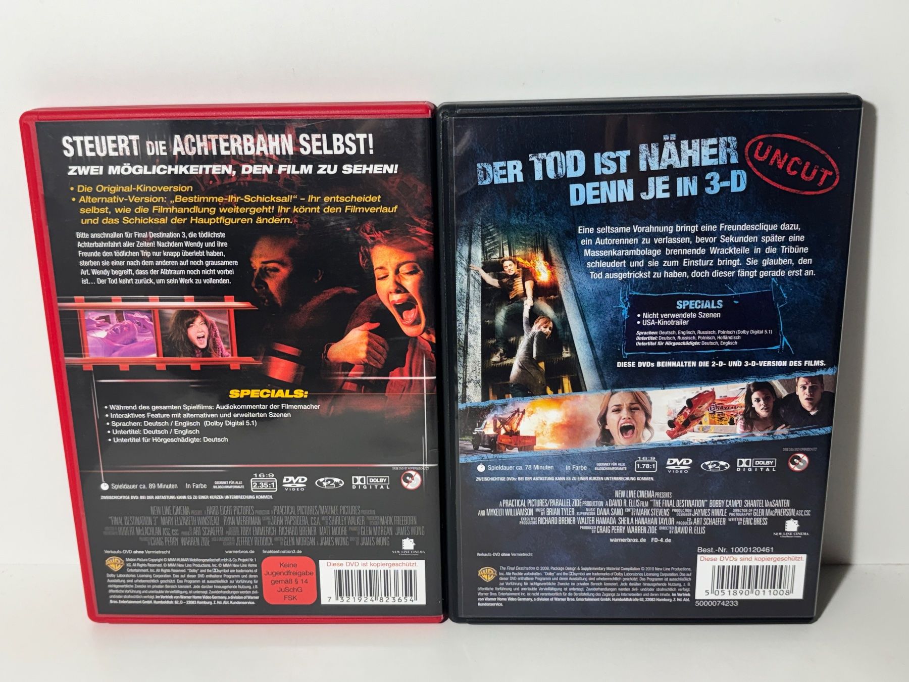 Tutti i DVDs: Final Destination 1-5 DVD – Usato da Wilderswil venduto da Sstriker 4