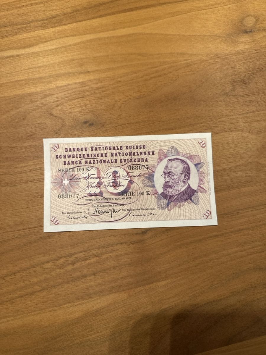 Banconote: Münzsammlung, Banknoten Schweiz – Usato da St. Gallen venduto da schneestern1111 1