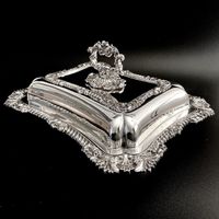 Sterling Silber Deckelschale Legumière 925er 2.3 Kg