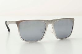 Schöne Designer Sonnenbrille Square SILVER