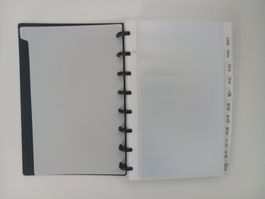 Adressbuch Visitenkartenbuch Exacompta schwarz Register A-Z