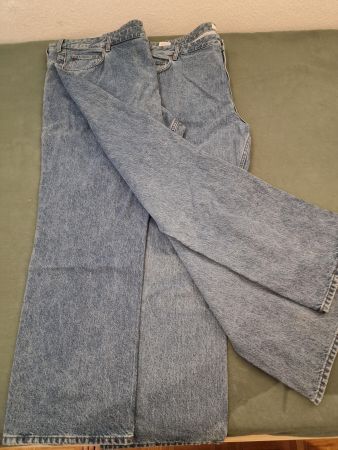2 Stk. neu Herren Jeans C&A Regular Fit W52 L32 hellblau
