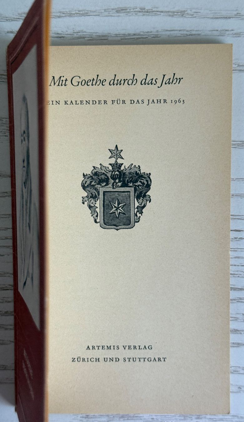 Libri: Mit Goethe durch das Jahr. 1962 – Usato da Baden venduto da Alerik 1