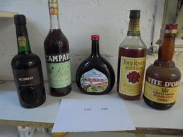 Diverse Alkoholische Getränke, Schnaps, Whisky, Los 124