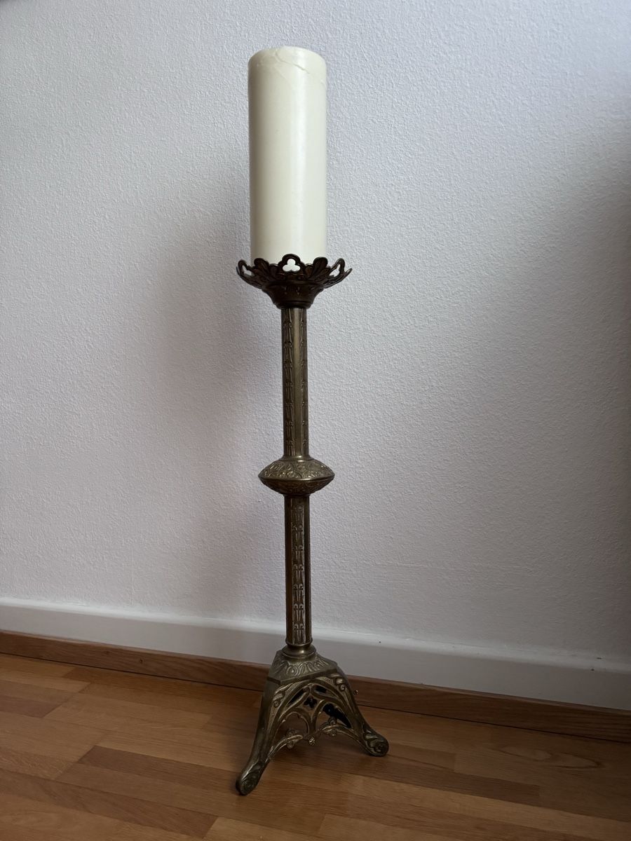 Kerzenständer: Metallkerzenständer Kerzenständer kirchenkerzenständer – Gebraucht aus Zürich von enk01 2
