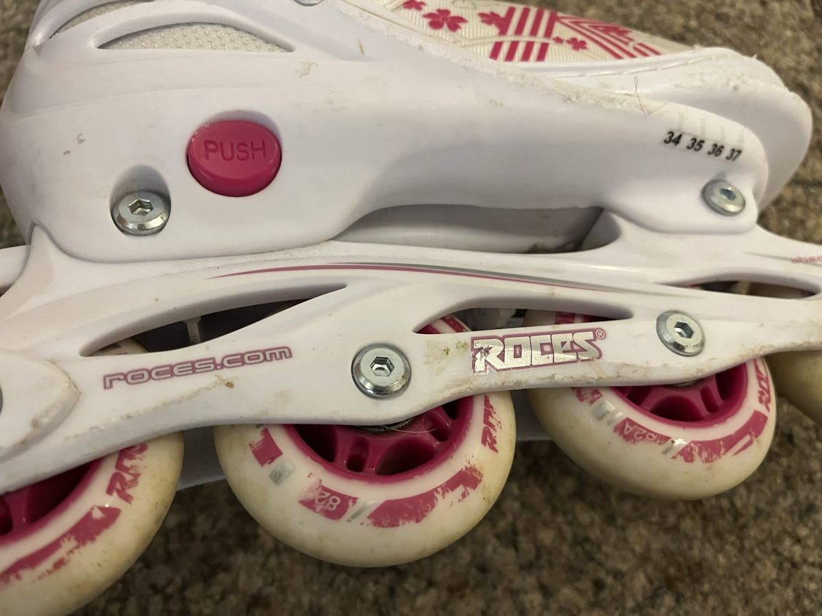 Pattini in linea & Pattini a rotelle: Inlineskates, grössenverstellbar 34-37 – Usato da Remetschwil venduto da Boerga 1