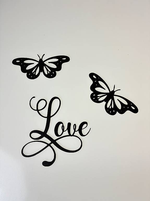 Foto & Immagini: Deko 3-teiliges Wandbild Love – Nuovo (secondo la descrizione) da Sissach venduto da tu44