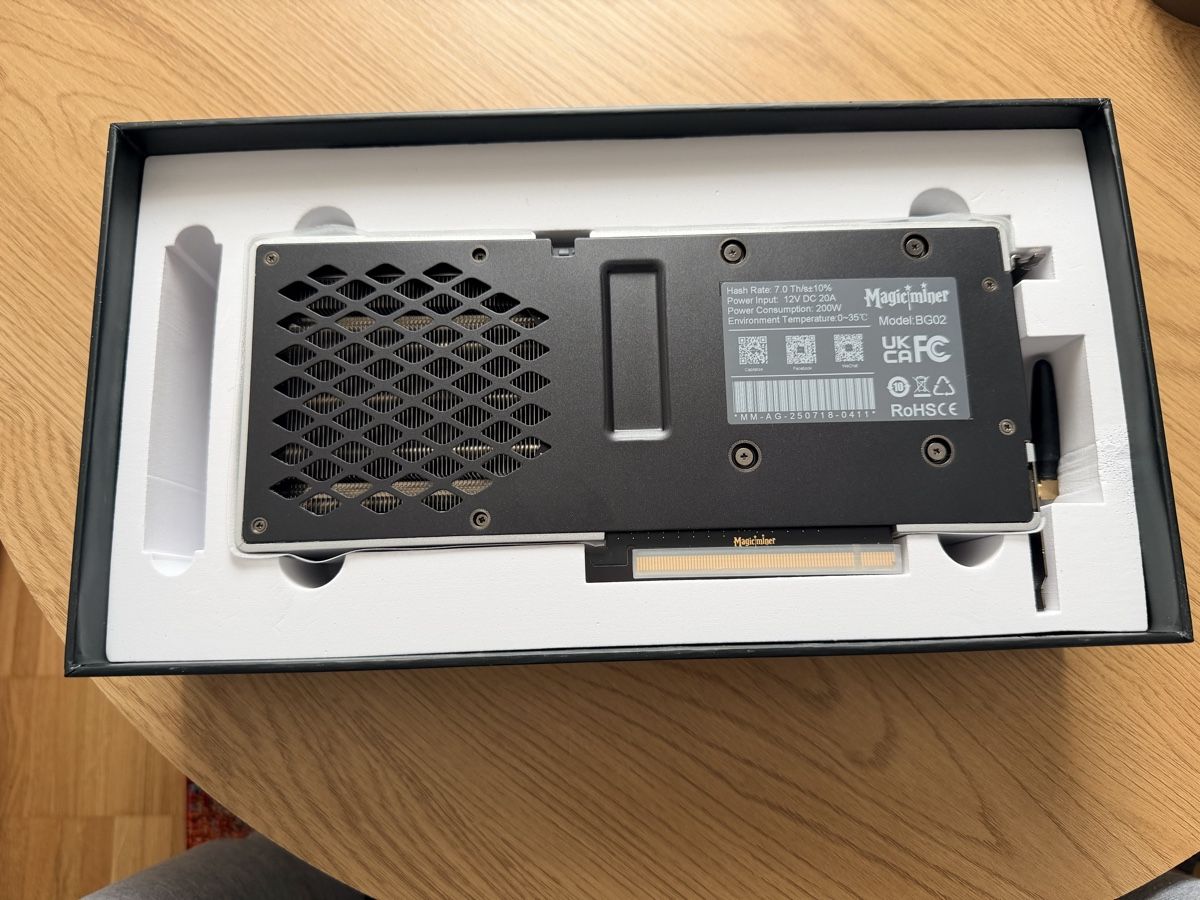 Coin Miner: MagicMiner BG02 – Usato da St.Gallen venduto da AllesVerkaufKauf-SG 2