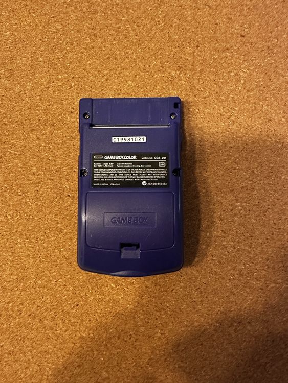 Original Nintendo Gameboy Color + Super Mario Bros. Deluxe (Gebraucht ...