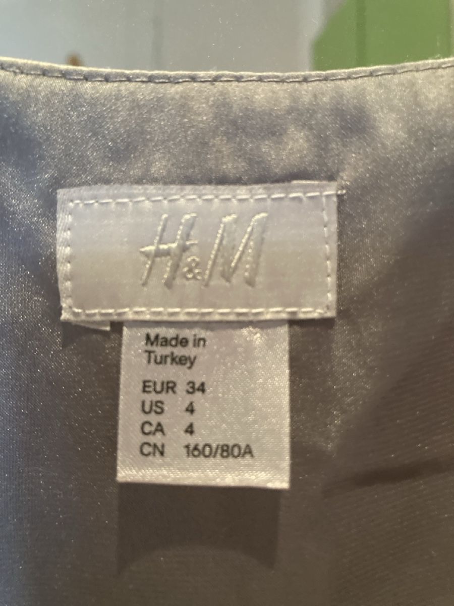H&M Camicette: Graue Bluse – Usato da Urtenen-Schönbühl venduto da alessibas 2