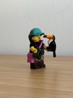 Lego Minifigur mit dem Tukan
