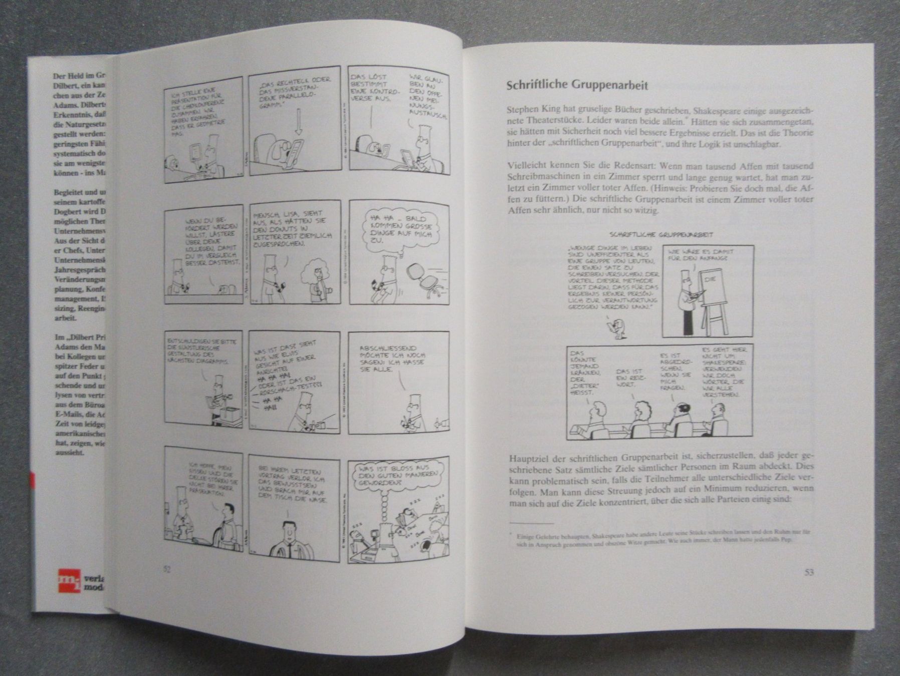 Fumetti: Das Dilbert Prinzip - von Scott Adams – Usato da Auenstein venduto da Padabimbim 3