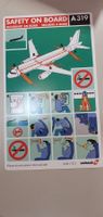 SWISSAIR SAFETY CARD A319