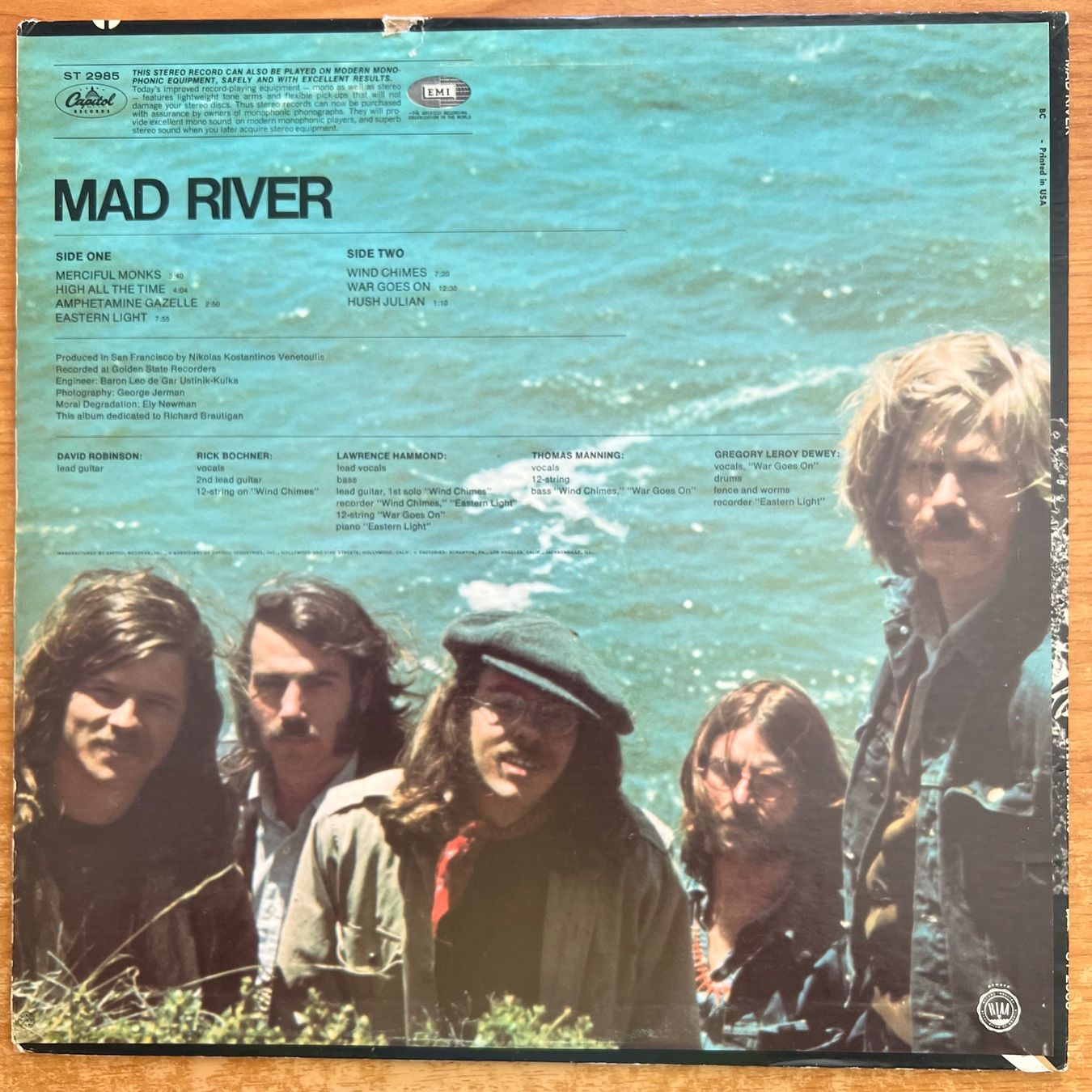 Schallplatten: Mad River - Same / 1. US-Press. 1968 - Nice Copy – Gebraucht aus Gais von soundcave57 1