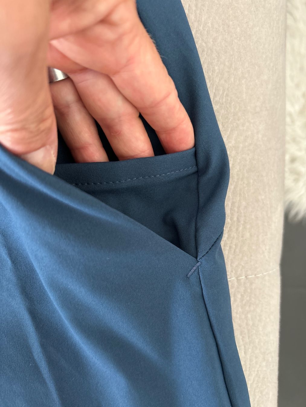 Decathlon Pantalons: Leichte Wanderhose von Quechua, Grösse 44, blau – Neuf (Voir description) à Erlinsbach SO par hallon480 3