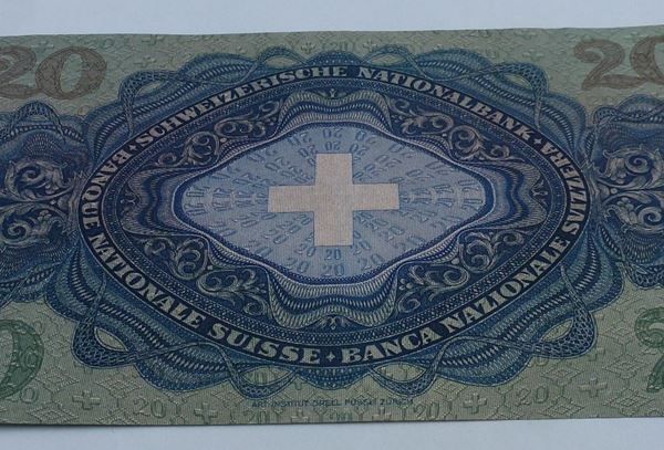 Billets de banque: ++ 20.- Franken 4. Dez. 1942 – D'occasion à Walkringen par Casablanca777 6