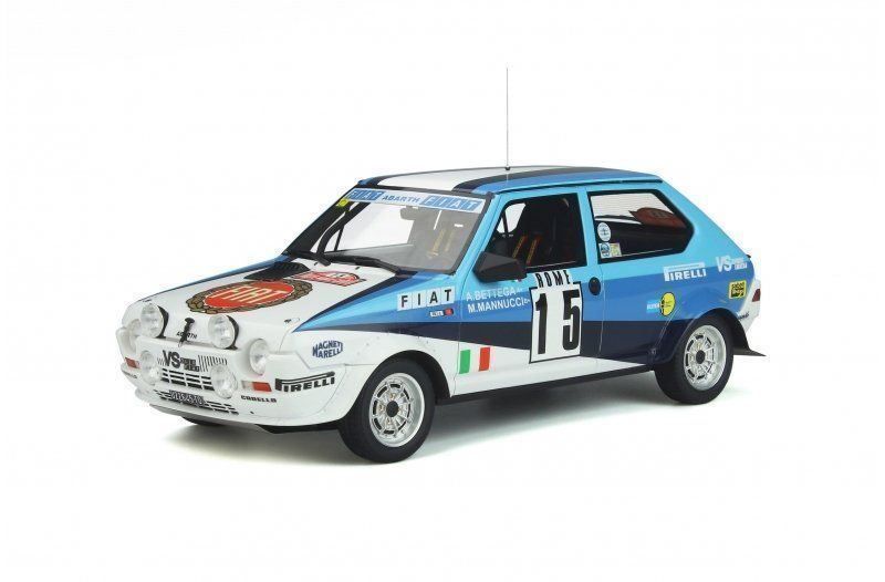 Fiat Modellini d'auto: FIAT RITMO ABARTH GR.2 #15 80 1:18 OTTO – Nuovo e nell'imballaggio originale da Suhr venduto da Moebelsiralfred
