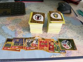 Fussball Sammelkarten Panini FIFA World Cup Konvolut