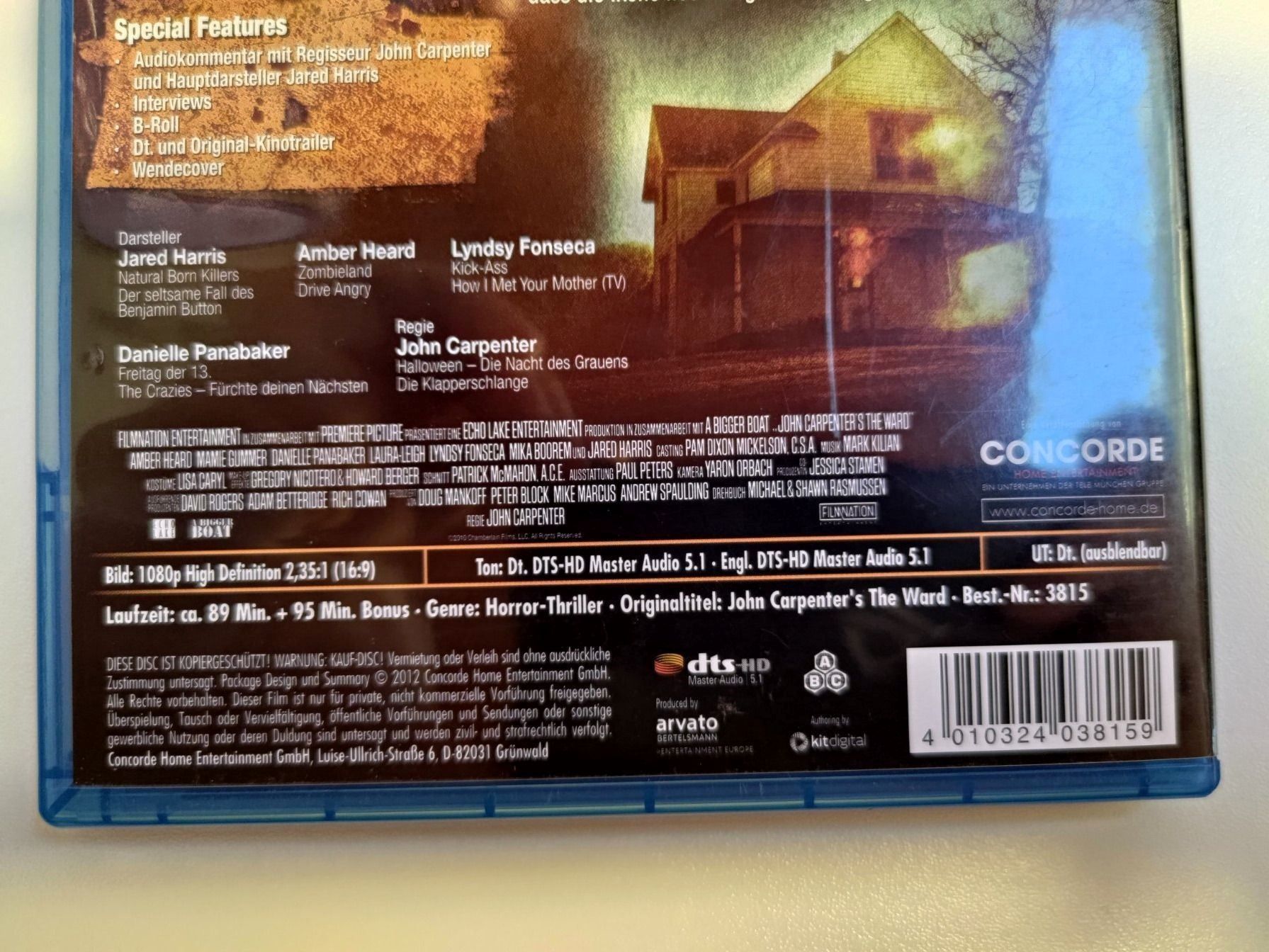 Tous les DVDs: The Ward – D'occasion à Liestal par Kratzilla 3