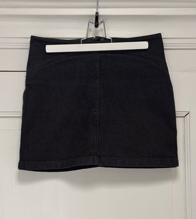 🤍 Jeans-Jupe / Mini-Jupe von „H&M“, anthrazit, Gr. S/36 🤍