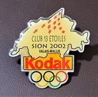 P873 - Pin Olympia Kodak - Club 13 Etoiles SION 2002 Wallis