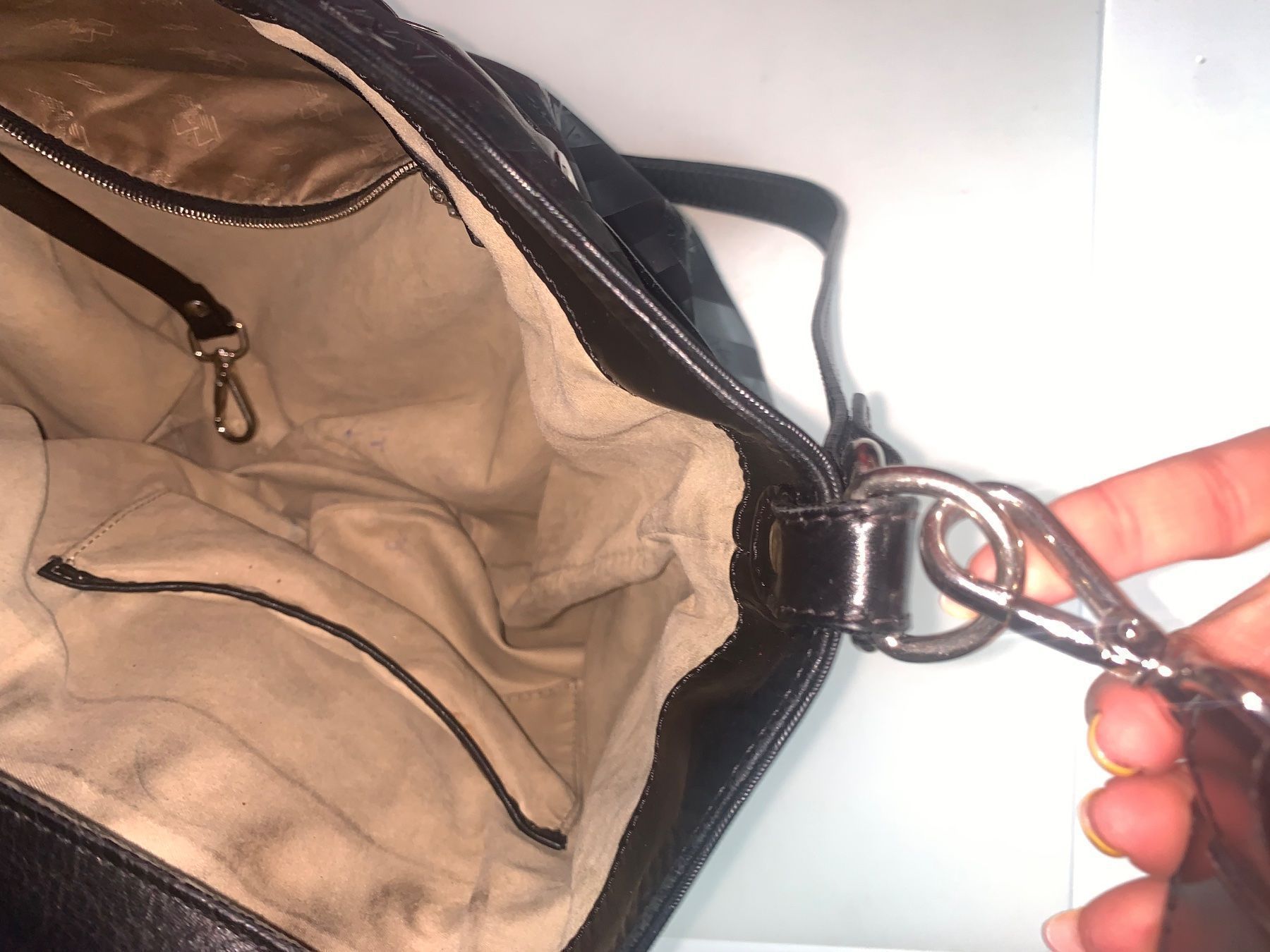 Maison Mollerus Borse da donna: Maison Mollerus schwarz/silber – Usato da Tuggen venduto da Tantas 2