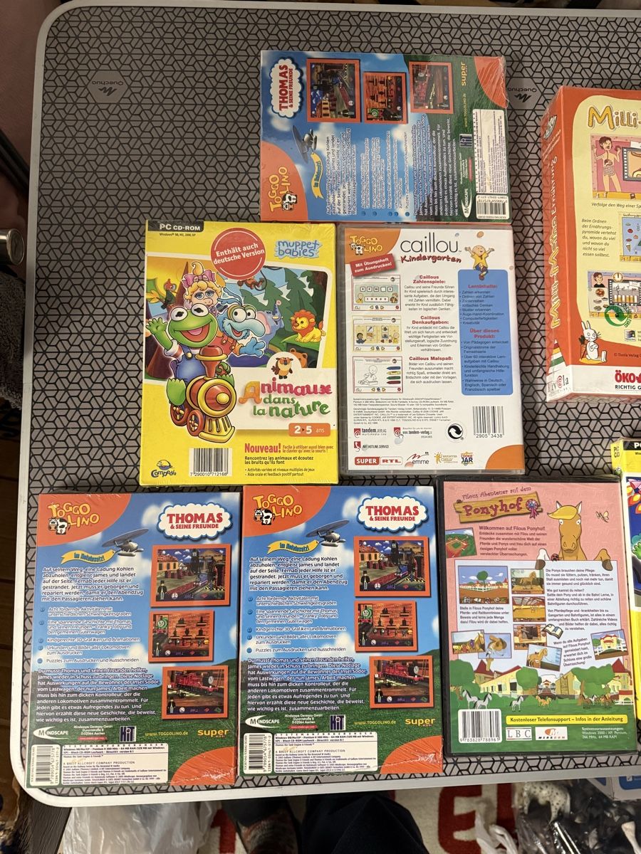 Giochi: Konvolut Kindersoftware Thomas, Caillou, Timmy Neu Händler – Nuovo (secondo la descrizione) da Basel venduto da Gamebeard 5
