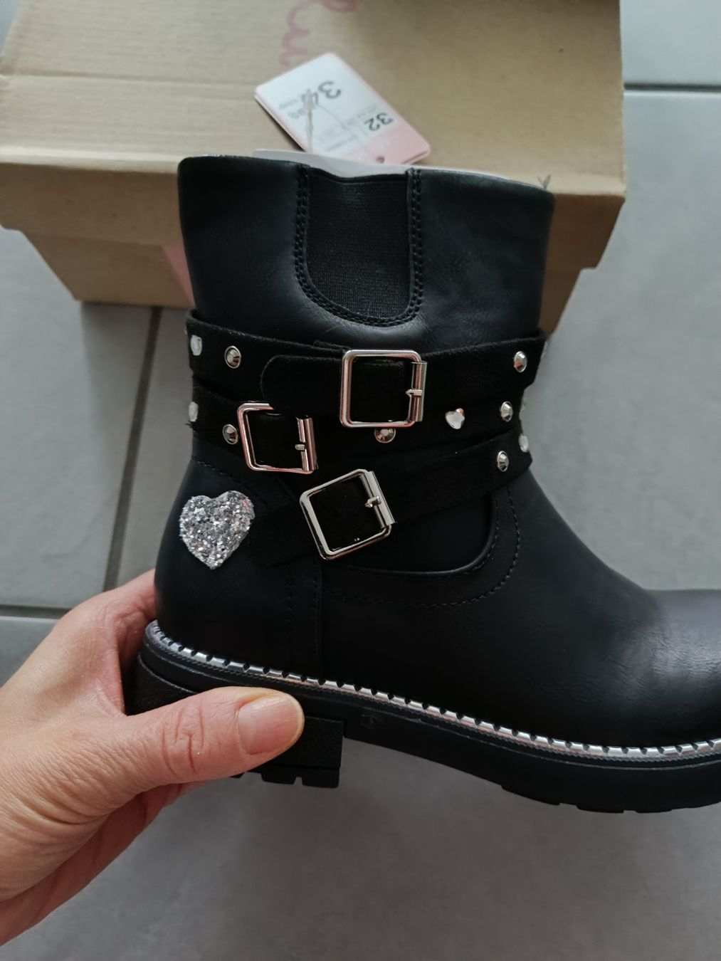 Scarpe per ragazze: Nelli blu Stiefel, 32 – Nuovo (secondo la descrizione) da Wohlen AG venduto da Fabe3 1