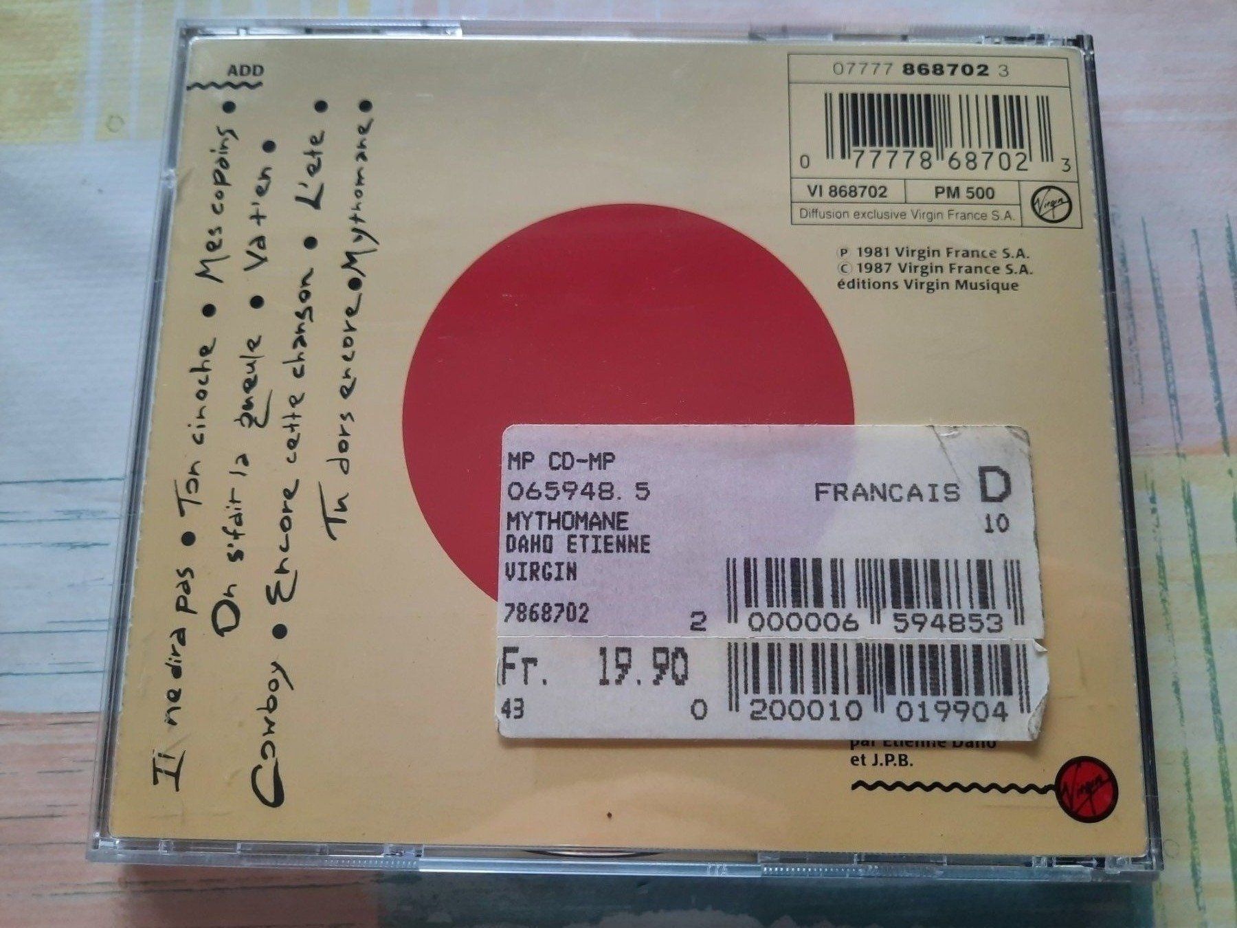 CD: CD Etienne Daho - Mythomane – Usato da Pully venduto da bro_n52j 1
