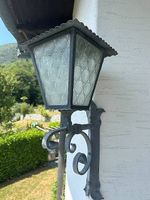 Drei handgeschmiedete Aussenlampen