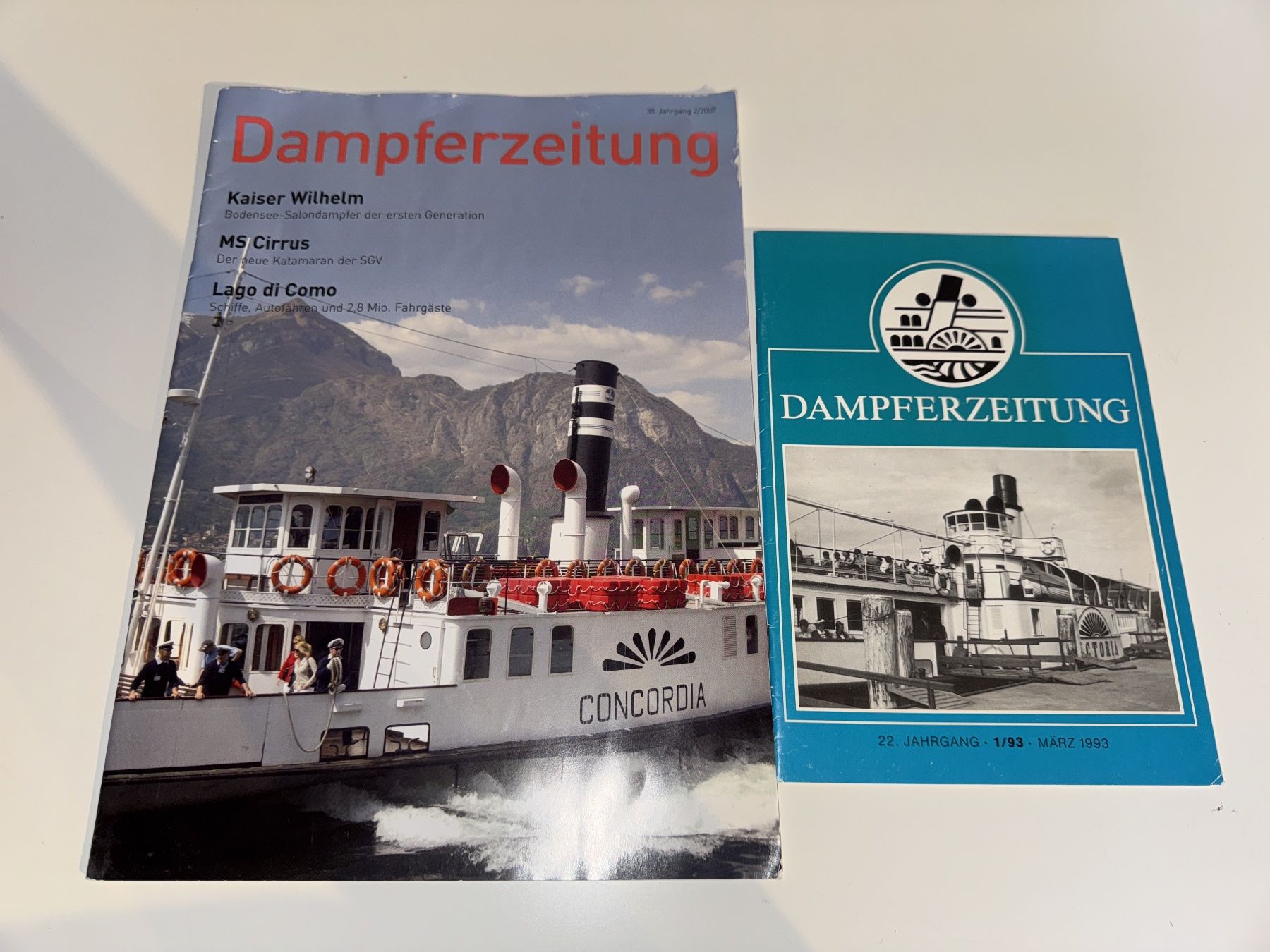 Revues & Magazines: Dampferzeitung 2 Stück – D'occasion à Grosswangen par Second_hand_paradise