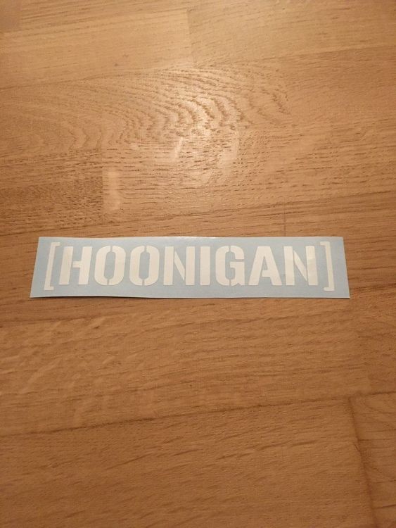 Aufkleber HOONIGAN | Kaufen auf Ricardo