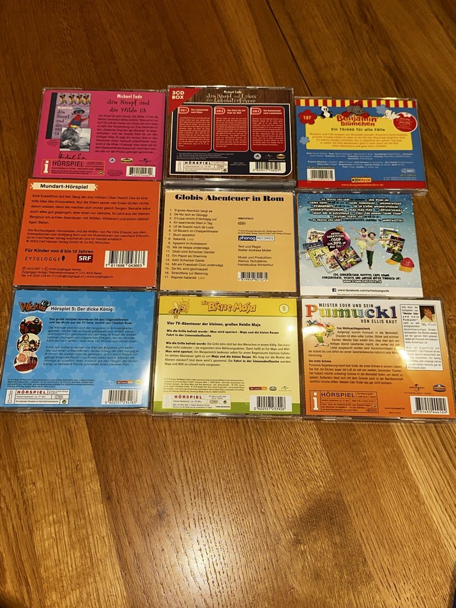CD: 9 Kinder Hörspiel CDs gemischt – Usato da Elgg venduto da Imac2387 1