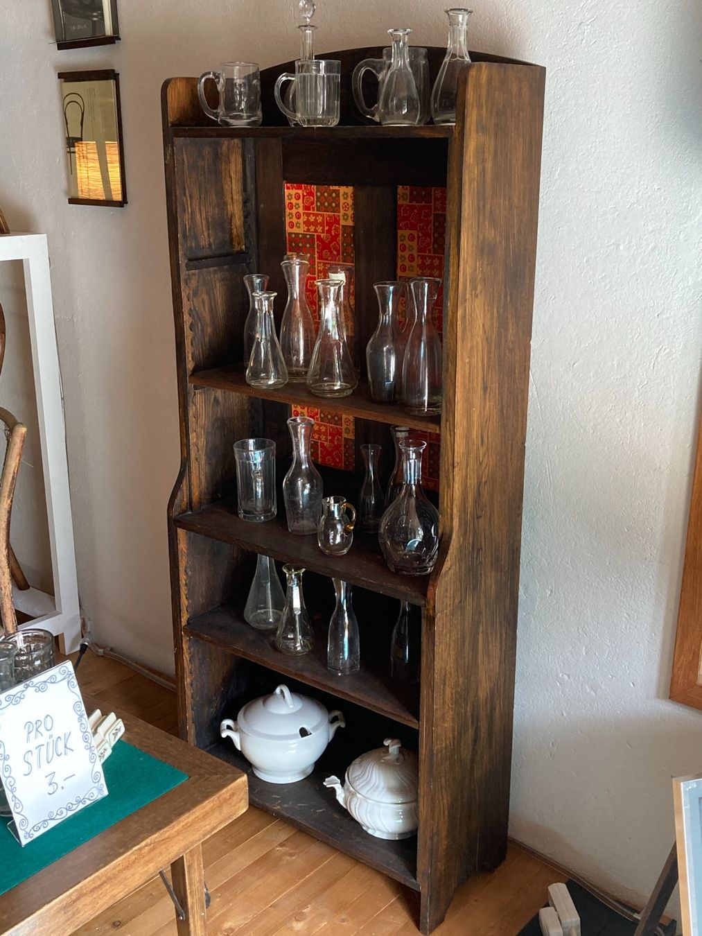Vetrine: Massiv Holz Regal Vitrine – Usato da Bottmingen venduto da ditschli63