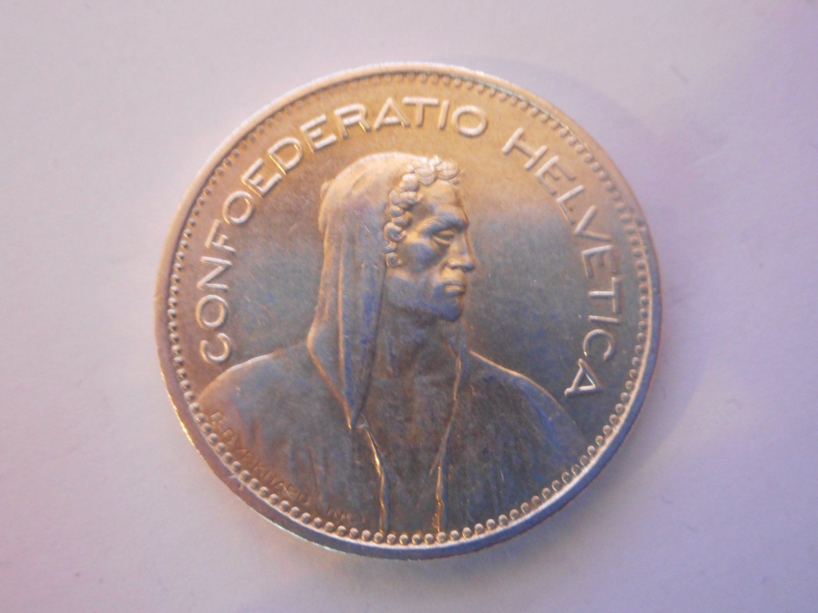 Tutti le monete: 5 Fr. 1965 silber – Usato da Kriegstetten venduto da pizlad2010 1