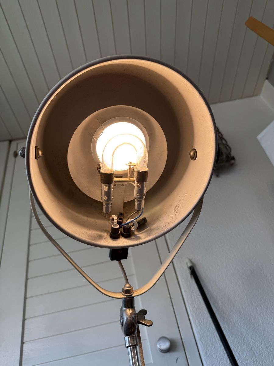 Belmag Lampade: Vintage Belmag Zürich Quarzlampe umgerüstet auf LED – Usato da Biberist venduto da Mrgerl 5