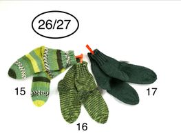 handgestrickte Socken, 26/27
